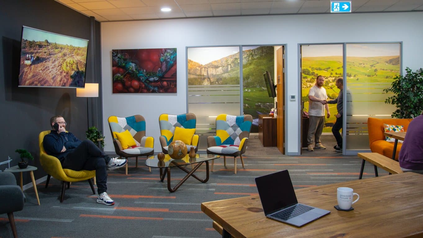 Open co-working and training space